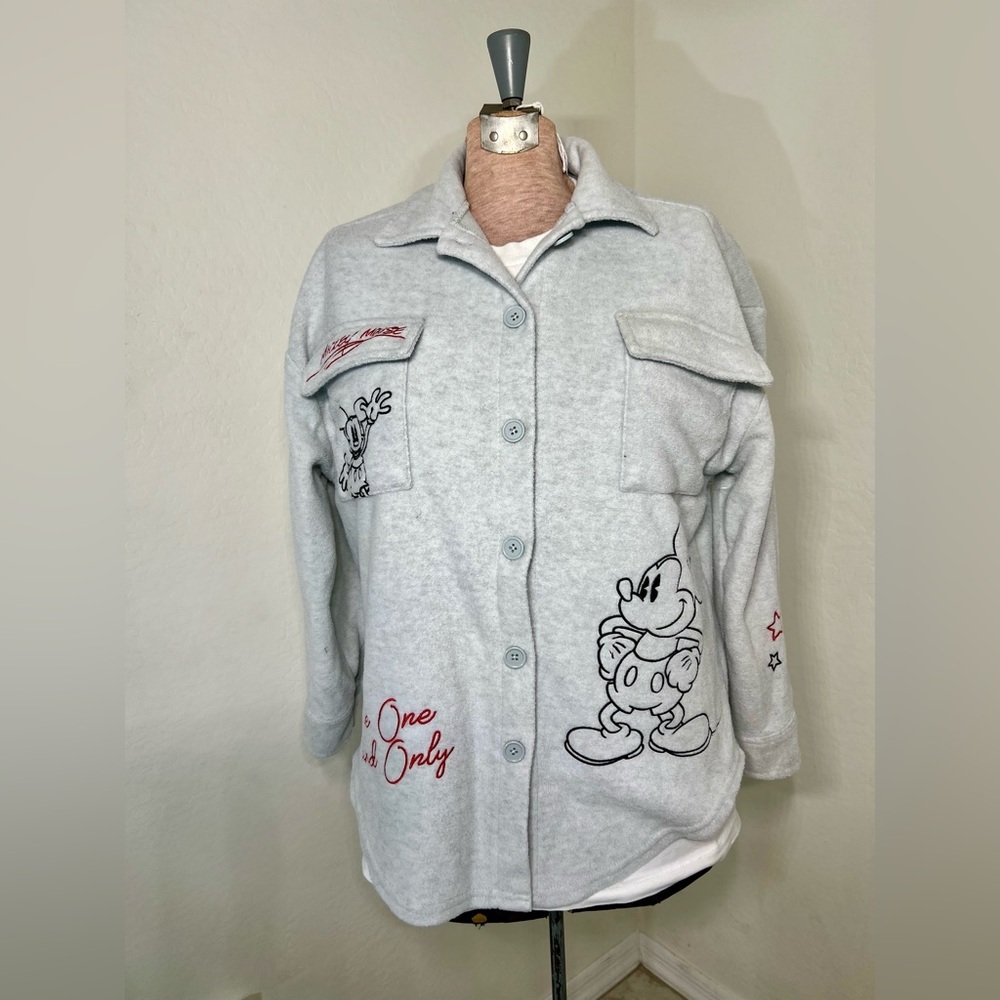 Disney Heather Gray Mickey Mouse Apparel